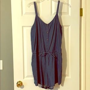 Denim Romper